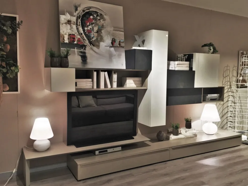 Pianca Outlet: Soggiorno Spaziomoduli di a prezzo scontato!- Soggiorni Completi