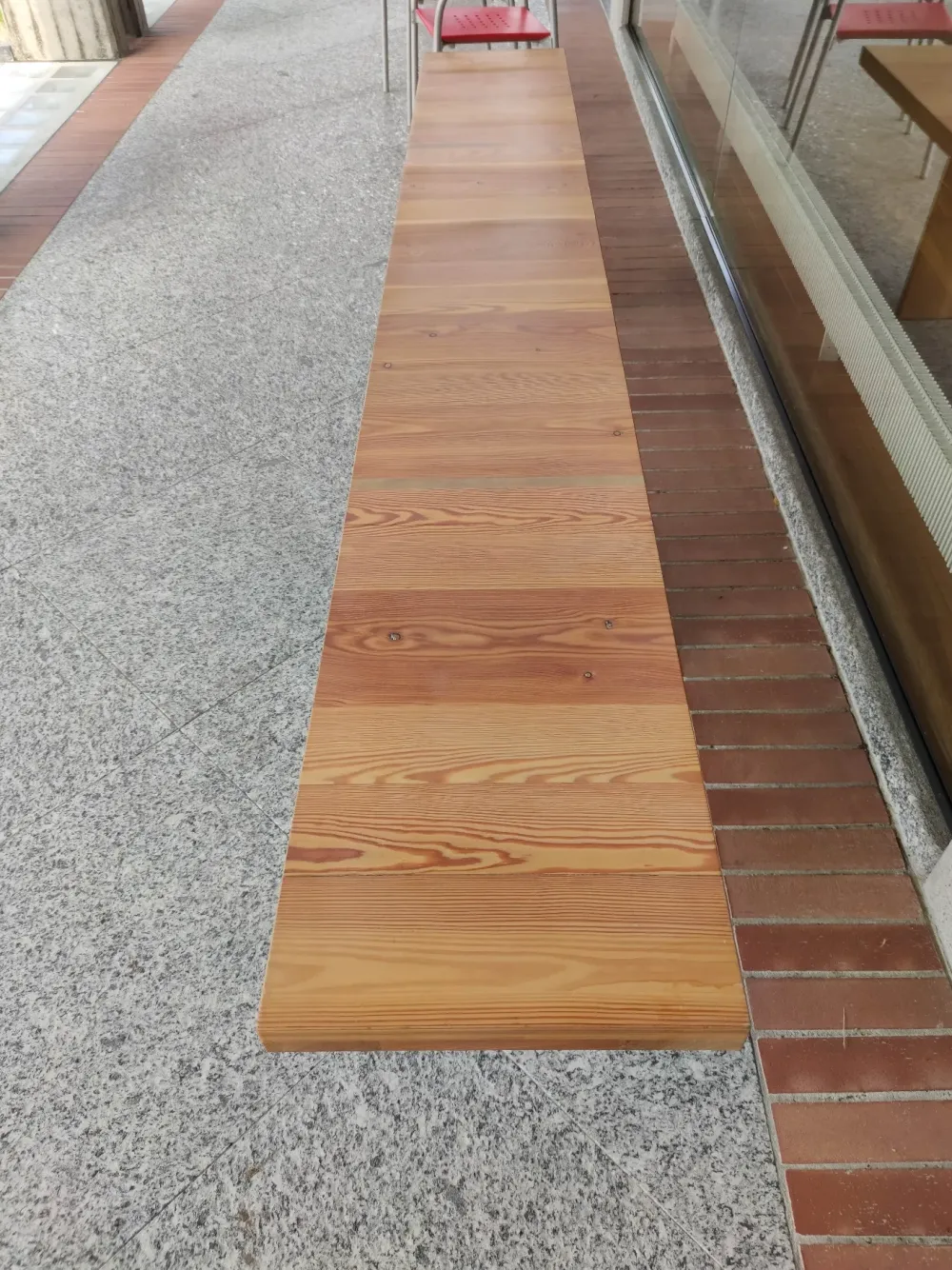 Artigianale Panca larice : sedia da giardino in Offerta Outlet- Sedie Da Giardino