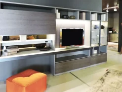 Molteni & C Parete attrezzata 505 di scontata del 40%- Pareti Attrezzate