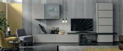 3B Salotti Parete attrezzata A126 OFFERTA OUTLET- Soggiorni Completi