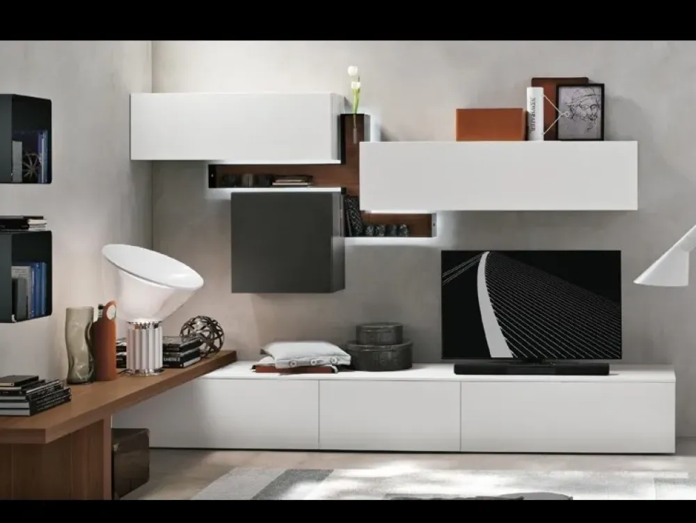 Parete attrezzata A070 con un ribasso del 25%^Tomasella Online