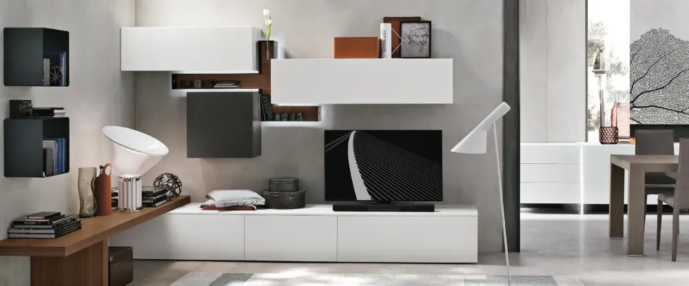 Parete attrezzata A070 con un ribasso del 25%^Tomasella Online