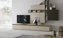 Best Parete attrezzata A107 in stile moderno a prezzo scontato Pareti Attrezzate