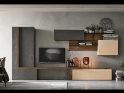 Parete attrezzata A082 OFFERTA OUTLET^Tomasella Sale