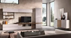 Parete attrezzata Alba 1 606 di scontata del 30%^Albamobili Discount