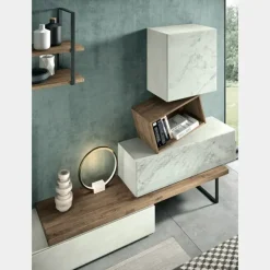 Parete attrezzata Alba106 di in OFFERTA OUTLET^Albamobili New