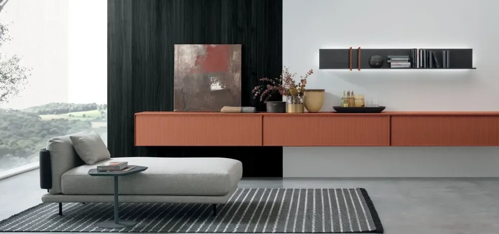 Clearance Parete attrezzata At135 di in OFFERTA OUTLET Pareti Attrezzate