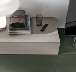 Parete attrezzata At116 in stile design a prezzo ribassato^Tomasella New