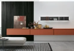 Tomasella Parete attrezzata At135 in stile design a prezzo scontato- Pareti Attrezzate