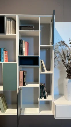 Parete attrezzata Ateneo in stile moderna a prezzo scontato^Capo d'Opera