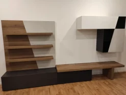 New Parete attrezzata Atlante di in OFFERTA OUTLET affrettati Pareti Attrezzate