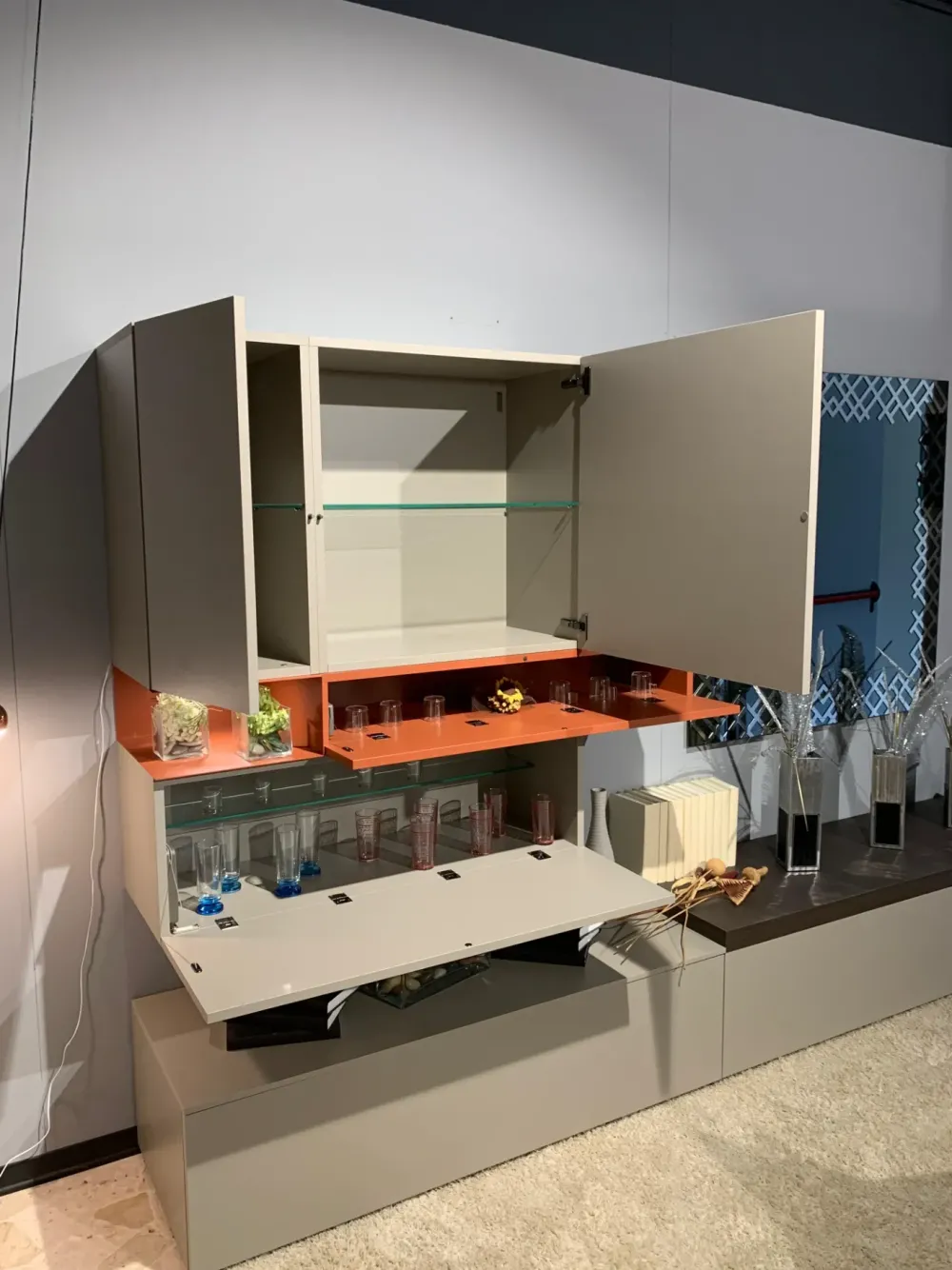 Tomasella Parete attrezzata Atlante di scontata del 29%- Pareti Attrezzate