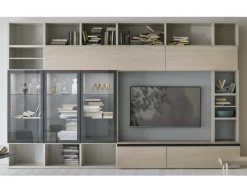 Tomasella Parete attrezzata Atlante con un ribasso del 25%- Pareti Attrezzate