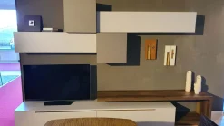 Parete attrezzata Atlante 2022 in stile design a prezzo ribassato^Tomasella Hot