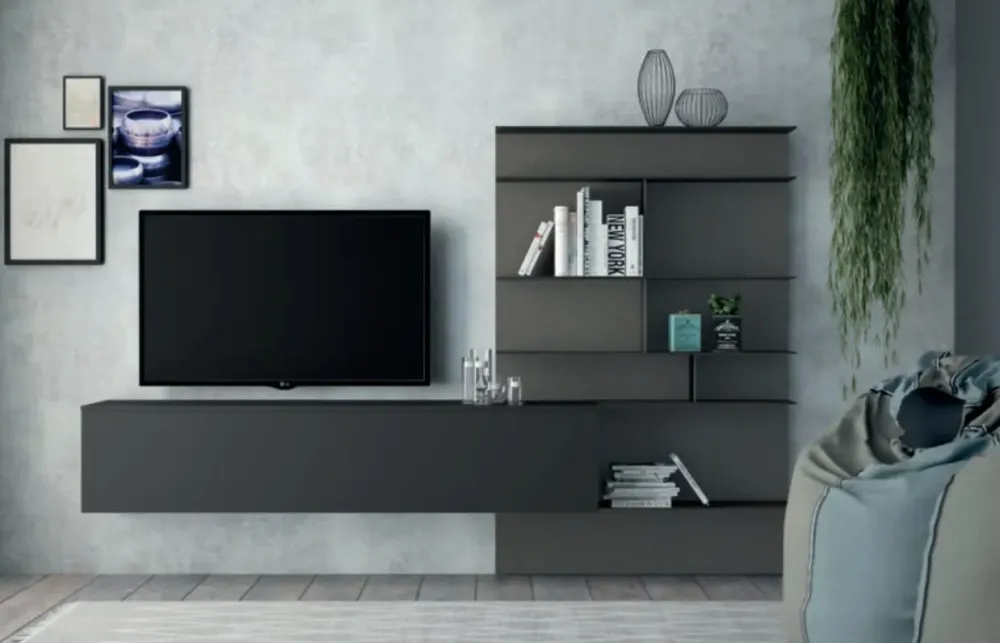 Tomasella Parete attrezzata Atlante SKT7 scontata del 30%- Librerie