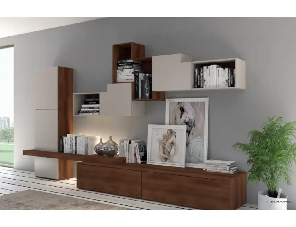 Hot Parete attrezzata by 3RF 1330_A Pareti Attrezzate