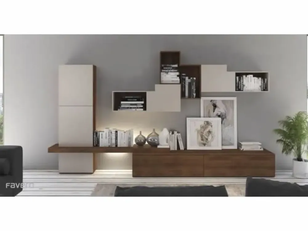 Hot Parete attrezzata by 3RF 1330_A Pareti Attrezzate