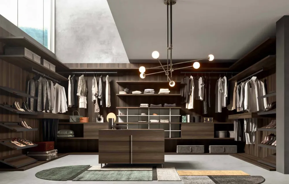 Parete attrezzata Cabina armadio lux mb di in OFFERTA OUTLET^Md work Outlet