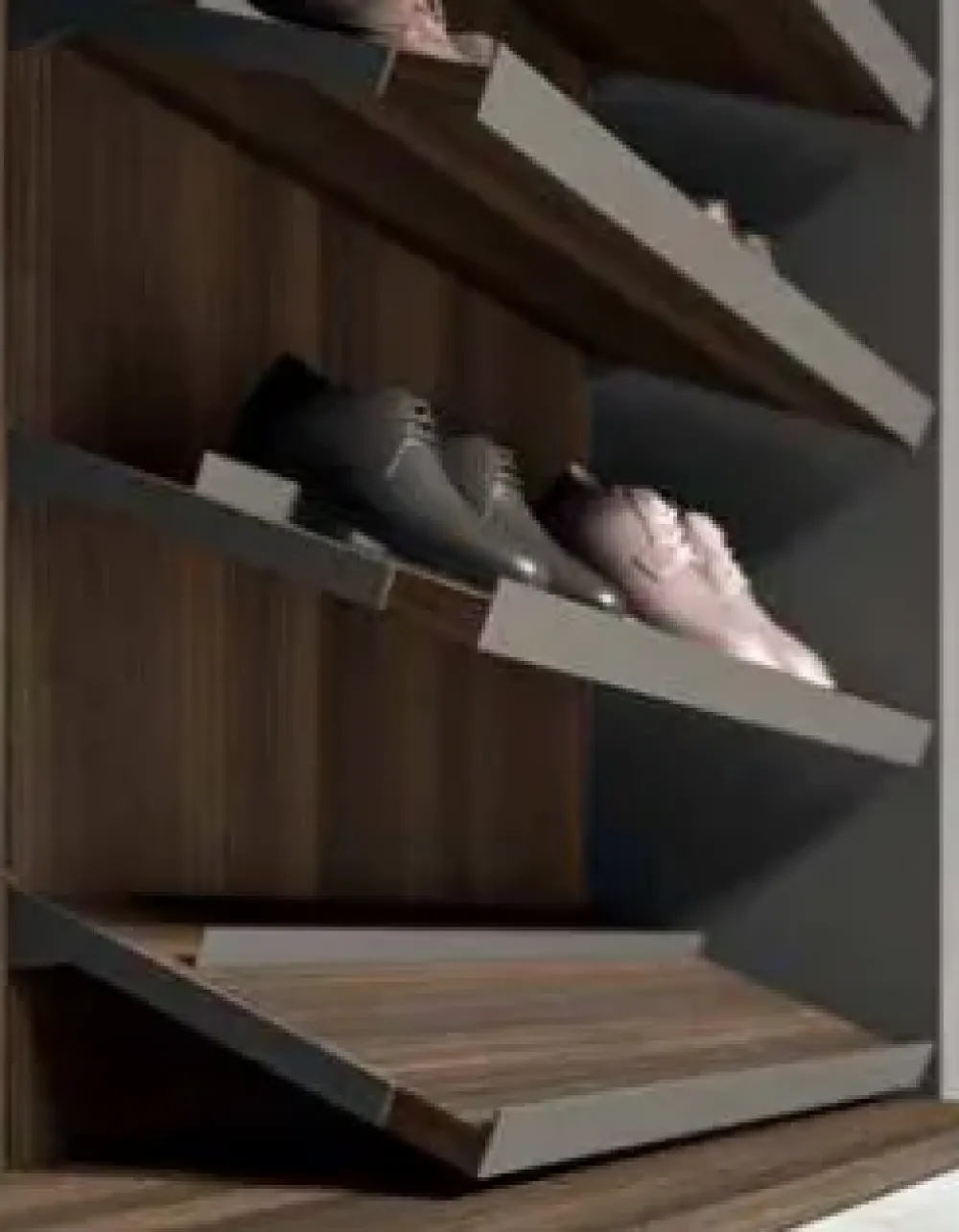 Parete attrezzata Cabina armadio lux mb di in OFFERTA OUTLET^Md work Outlet