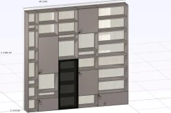 Cinquanta3 Parete attrezzata Cianquanta3 di in OFFERTA OUTLET- Pareti Attrezzate