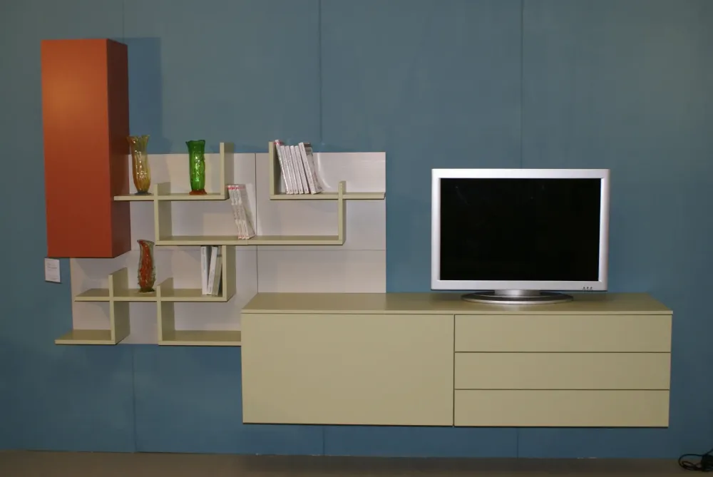 Parete attrezzata CITYLIFE di in laccato opaco^Doimo CityLine Discount