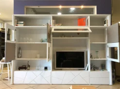 Modo 10 Parete attrezzata Collezione decor in stile classico a prezzo ribassato- Pareti Attrezzate