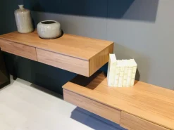 Artigianale Parete attrezzata Comp 19 in stile moderno a prezzo ribassato- Pareti Attrezzate