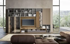 Mobilgam Parete attrezzata Composizione horizon 1022 dell'azienda con un ribasso esclusivo- Pareti Attrezzate