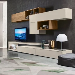 Hot Parete attrezzata Composizione lampo di in OFFERTA OUTLET Pareti Attrezzate