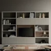 Hot Parete attrezzata Composizione soggiorno aura 040 in stile design a prezzo scontato Pareti Attrezzate