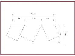 Outlet Parete attrezzata Composizione san giacomo di in OFFERTA OUTLET Pareti Attrezzate