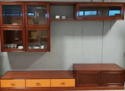 Parete attrezzata Composizione b di in OFFERTA OUTLET Pareti Attrezzate