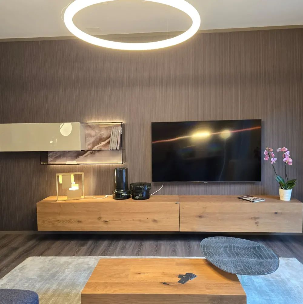 Parete attrezzata Composizione 36e8 in stile design a prezzo scontato^Lago Hot