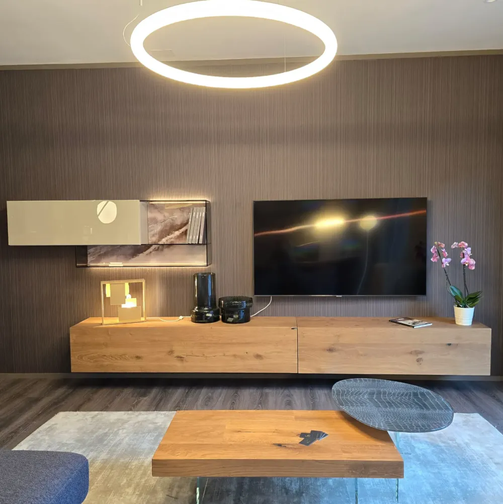 Parete attrezzata Composizione 36e8 in stile design a prezzo scontato^Lago Hot