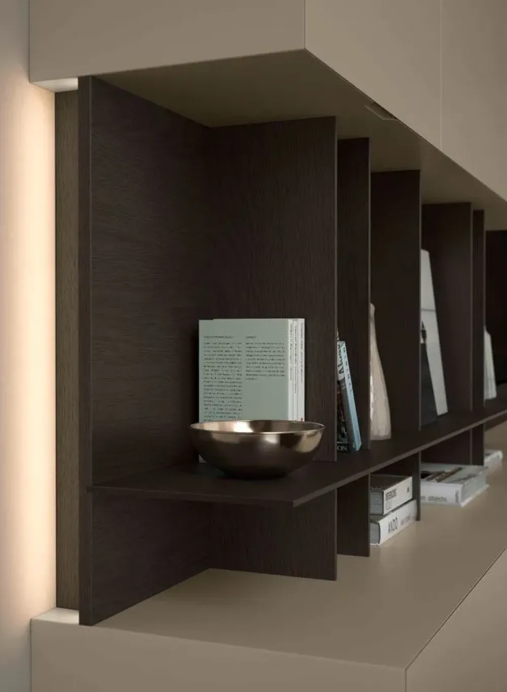 Olivieri Parete attrezzata Cube 6 di scontata del 27%- Pareti Attrezzate