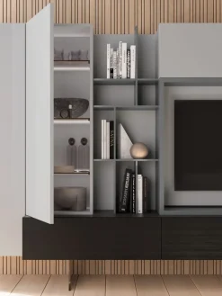 Orme Parete attrezzata Day 13 in stile design a prezzo ribassato- Pareti Attrezzate