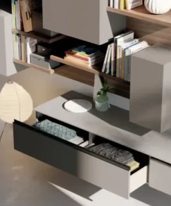 Orme Parete attrezzata Day 02 in stile moderna a prezzo ribassato- Pareti Attrezzate