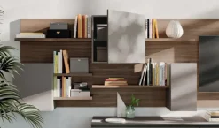 Orme Parete attrezzata Day 02 in stile moderna a prezzo ribassato- Pareti Attrezzate