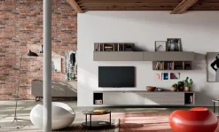 Parete attrezzata Day 17 , ribasso esclusivo!^Orme Outlet