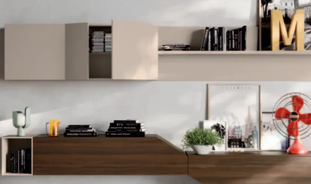 Orme Parete attrezzata Day 12 : moderno, scontato! Vieni a vederlo!- Pareti Attrezzate