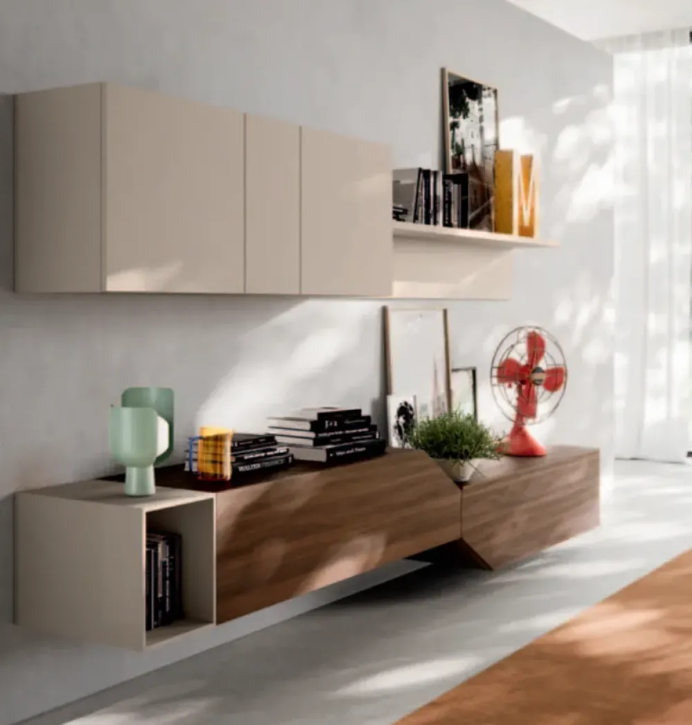 Orme Parete attrezzata Day 12 : moderno, scontato! Vieni a vederlo!- Pareti Attrezzate