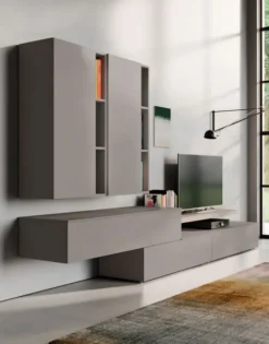 Orme Parete attrezzata Day 11 in stile design a prezzo ribassato- Pareti Attrezzate