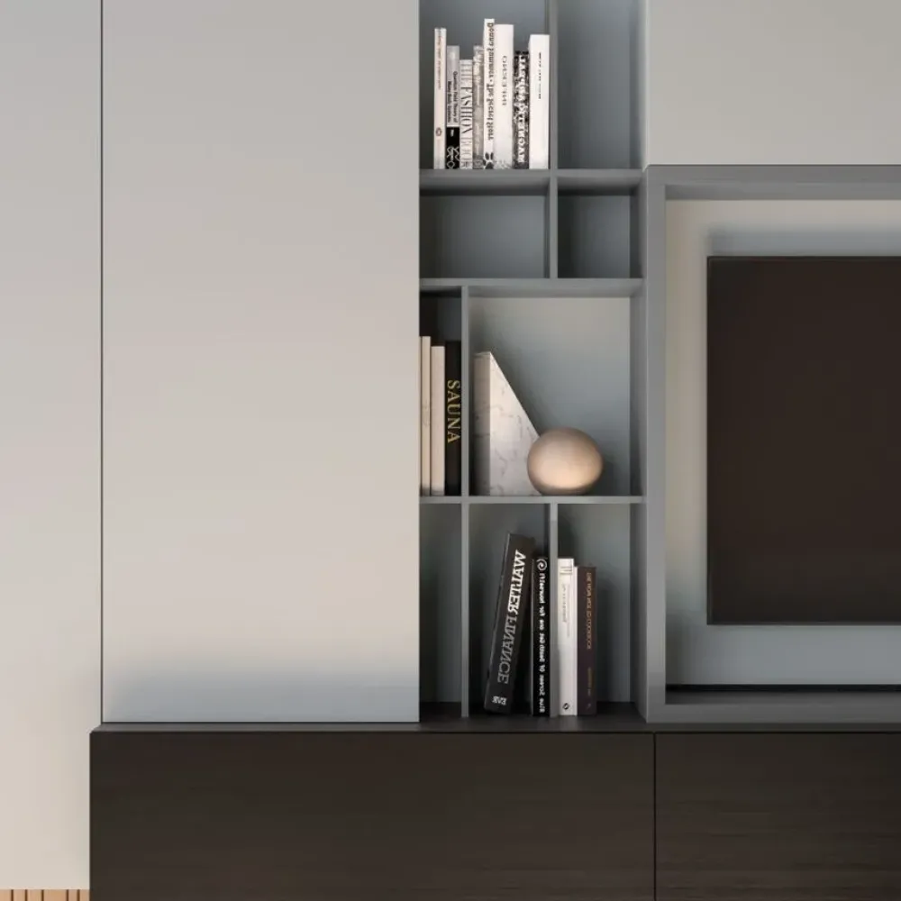 Outlet Parete attrezzata Day * in stile design a prezzo ribassato Pareti Attrezzate