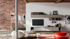 Best Parete attrezzata Day 17 soggiorno di in OFFERTA OUTLET Pareti Attrezzate