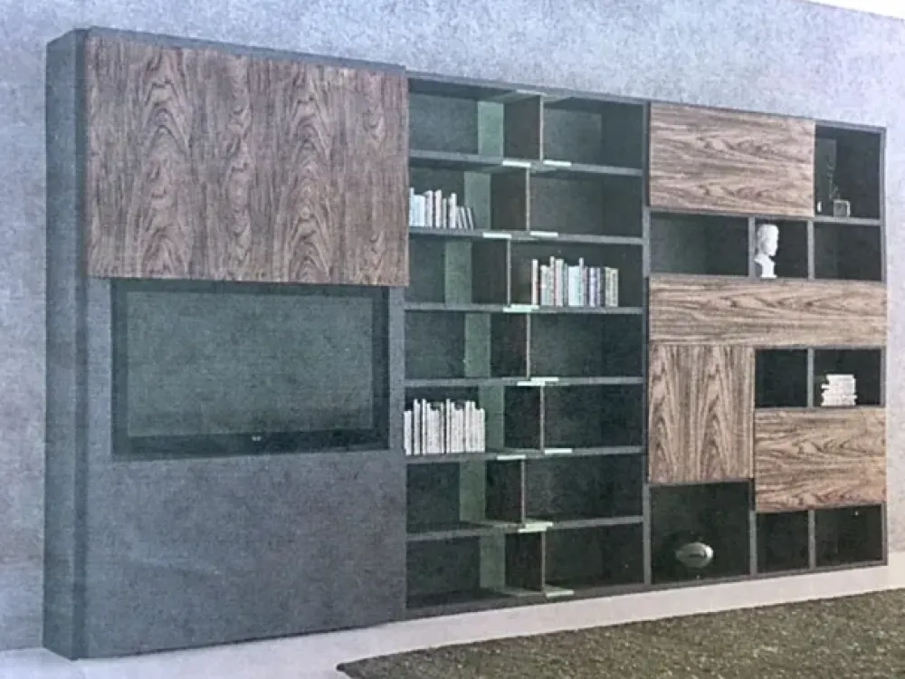 Online Parete attrezzata di in OFFERTA OUTLET Pareti Attrezzate