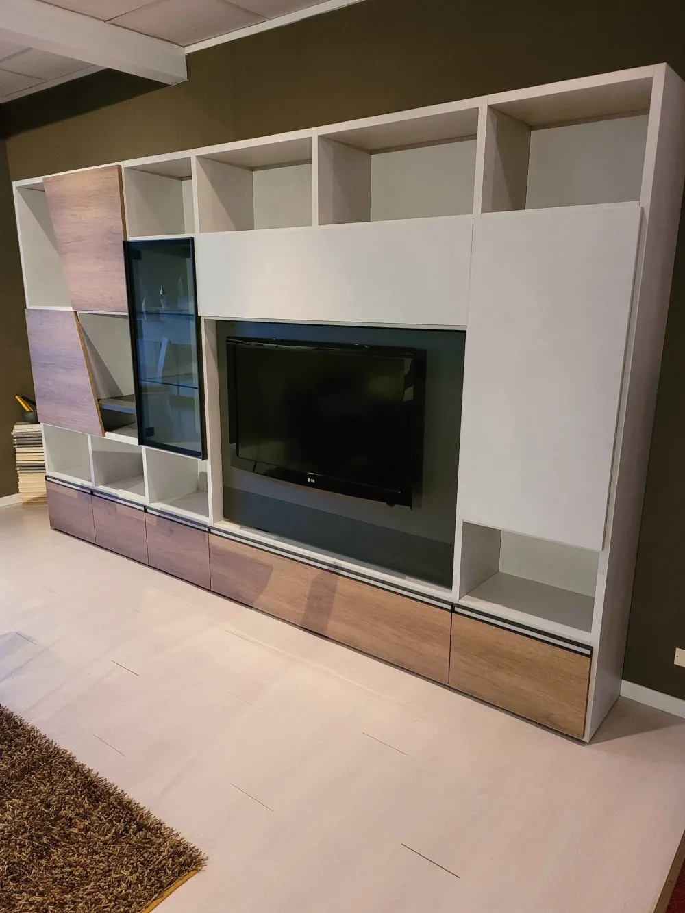 Clearance Parete attrezzata Diagonal 2021 di in OFFERTA OUTLET Pareti Attrezzate