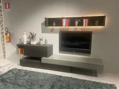 Sangiacomo Parete attrezzata Domino di in OFFERTA OUTLET- Pareti Attrezzate