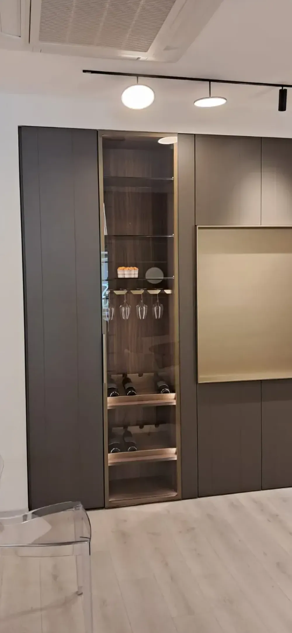 Parete attrezzata Dress code in stile moderna a prezzo ribassato^Olivieri Best