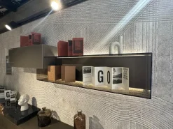 Parete attrezzata 36e8 living in stile design a prezzo scontato^Lago Outlet