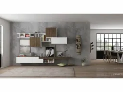 Best Parete attrezzata in legno cod. 3RF 1320 Pareti Attrezzate